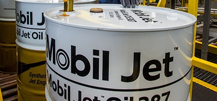 Mobil Jet Oil Drum