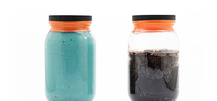 jars with grease