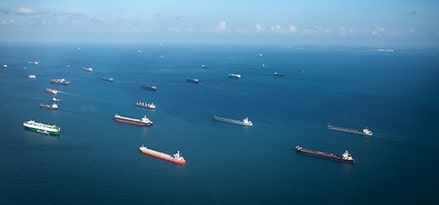 ships at sea