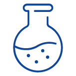 Icon of a laboratory beaker.