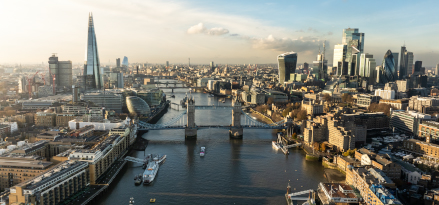 The London skyline