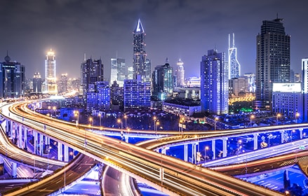 Shanghai technology Center Cityscape