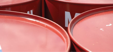 Lubricant oil drums