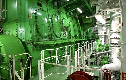 SAME AS #0053 Green deep sea engine surface