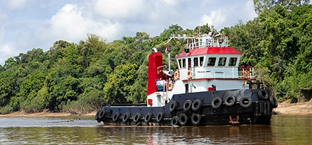 Cargo transport ship