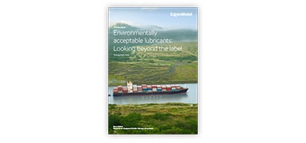 environmentally acceptable lubricants for marine vessel operators